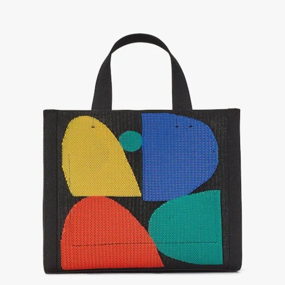 Manhattan Kate Spade Colorblocks Jacquard Small Tote